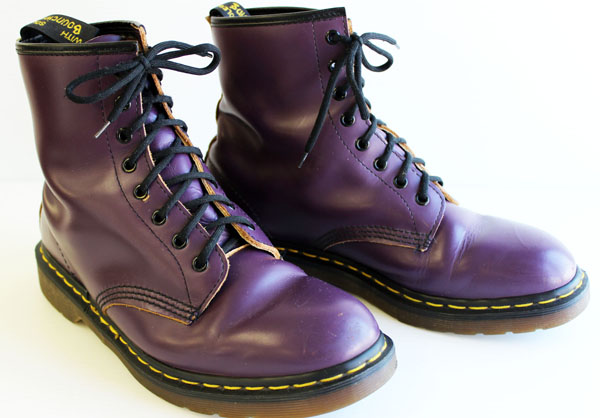 【Dr.Martens】ドクターマーチン パープル 8ホール