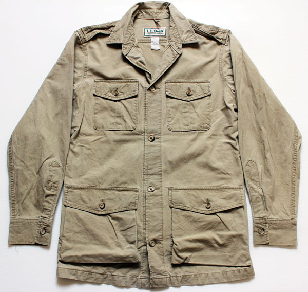 80s USA製 L.L.Bean コットン サファリジャケット S - Sixpacjoe Web Shop