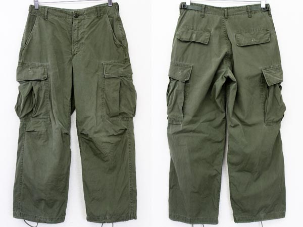 60s 米軍 U.S.ARMY ジャングルファティーグパンツ S-S - Sixpacjoe Web 