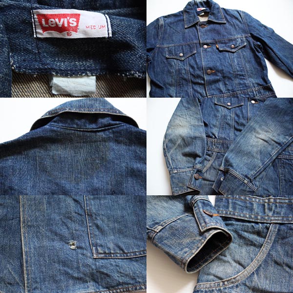 s USA製 Levi'sリーバイス デニム ブッシュジャケット M   Sixpacjoe