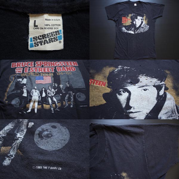 80s USA製 Bruce Springsteenブルーススプリングスティーン ツアー