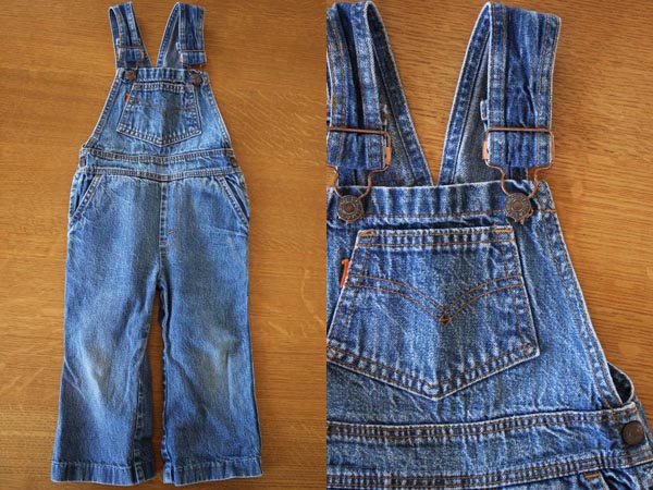 70s Levi'sリーバイス デニム オーバーオール キッズ - Sixpacjoe Web Shop