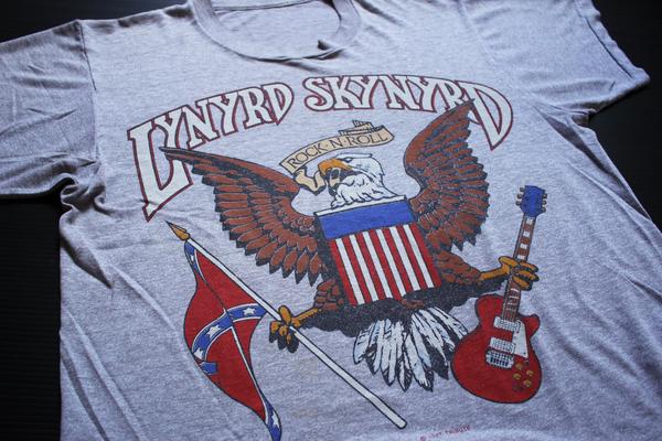 80s LYNYRD SKYNYRD Tシャツ グレー - Sixpacjoe Web Shop
