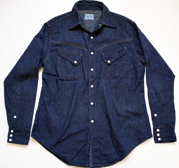 sears roebucks denim shirt 50s60s