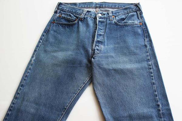 80s USA製 Levi'sリーバイス 501 赤耳 デニムパンツ w34 L34 