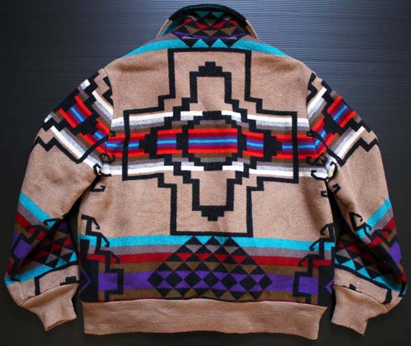 80s PENDLETONペンドルトン ネイティブ柄 ウールジャケット L