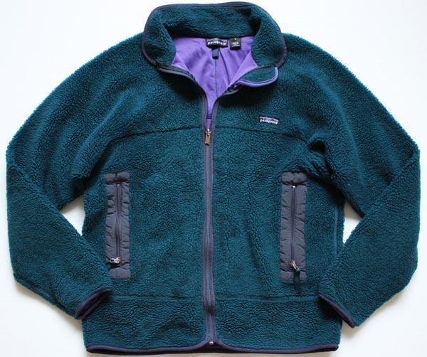 90s USA製 patagoniaパタゴニア レトロX フリースジャケット L★雪なしタグ