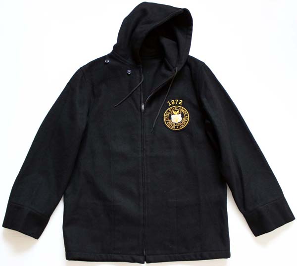 70s US COAST GUARD ACADEMY ウール カデットコート 黒 38R 70s US COAST GUARD ACADEMY ウール カデットコート 黒 38R