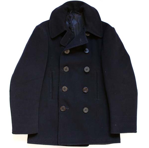 40s 米軍 U.S.NAVY NAVAL 10ボタン ウール ピーコート - Sixpacjoe Web 