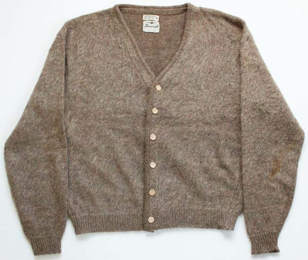 60s Finecraft モヘア ニット カーディガン M - Sixpacjoe Web Shop