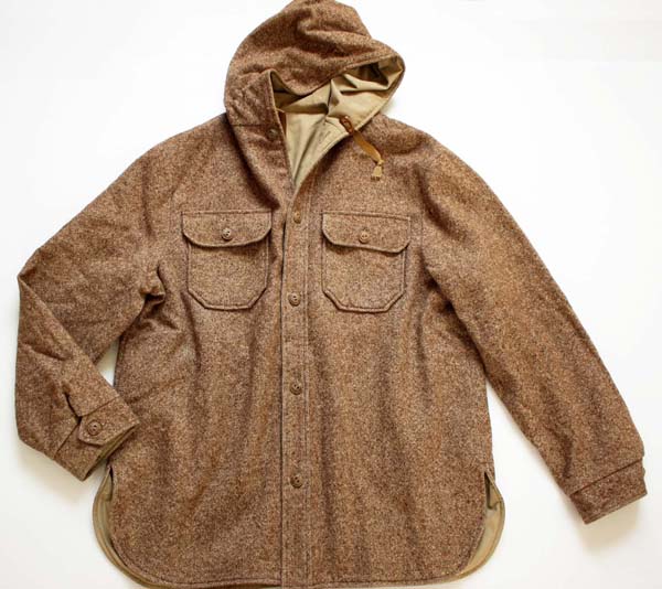 70s Woolrichウールリッチ リバーシブル ツイード ウールパーカー L - Sixpacjoe Web Shop