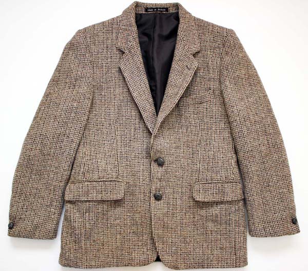 英国製 Dunn&co Harris Tweedハリスツイード テーラードジャケット 40 