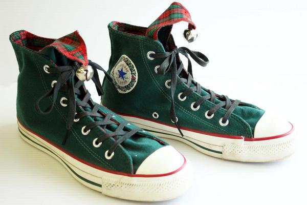 90s USA製 CONVARSEコンバース ALL STARオールスター HI クリスマス限定 6