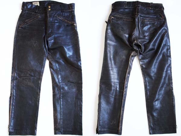 Langlitz Leathers Scare Crow別注レザーパンツ studioarabiya.com