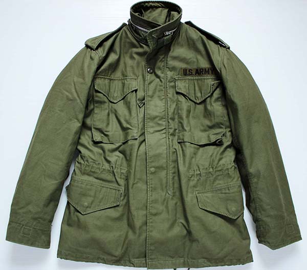 60s 米軍 U.S.ARMY M-65 フィールドジャケット キルティング