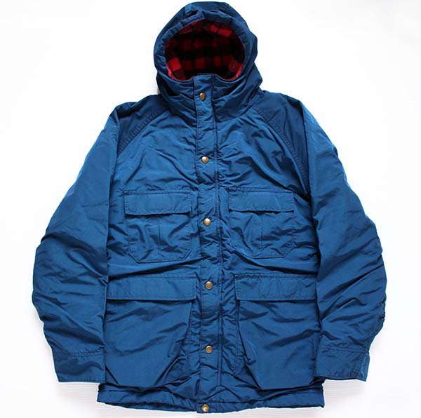 80s L.L.Bean ウールライナー マウンテンパーカー 紺 XS - Sixpacjoe Web Shop