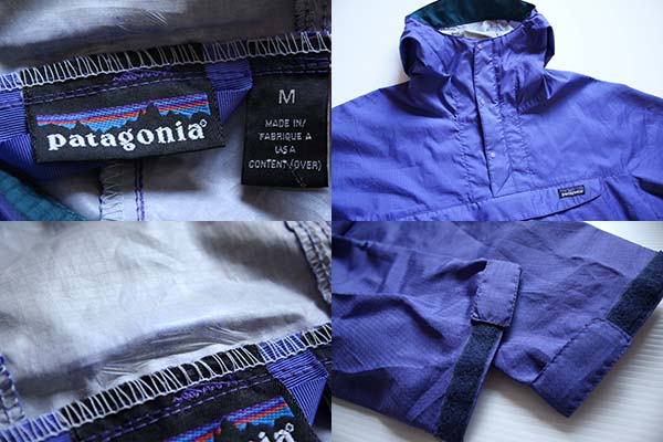 90s USA製 patagoniaパタゴニア アノラックパーカー M★雪なしタグ - Sixpacjoe Web Shop