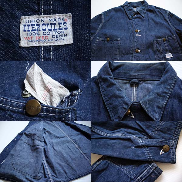 DENIM デニム VATDYED タイプ カバーオール 雰囲気◎ 価格◎