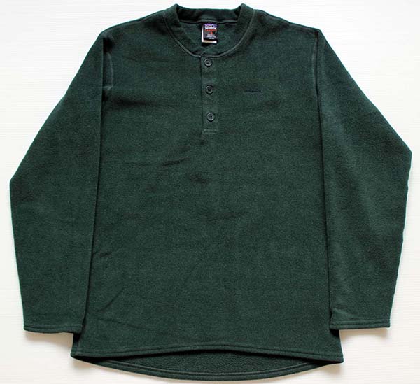 90s USA製 patagoniaパタゴニア CAPILENEキャプリーン ヘンリーネック 