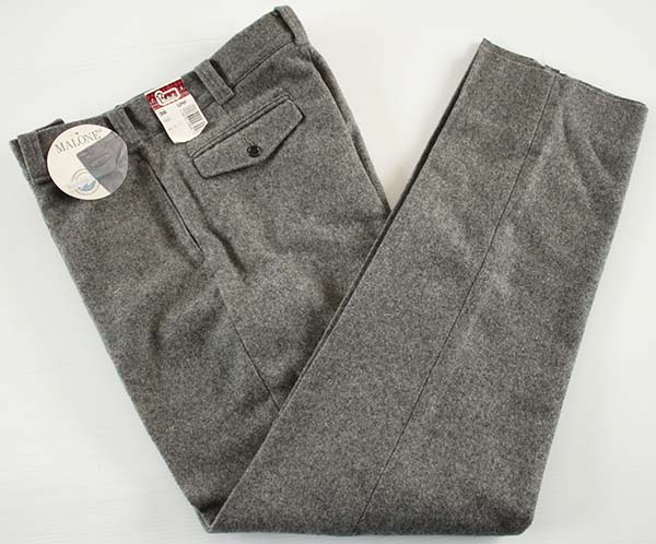 WOOL RICH 50s60s復刻 ウールスラックスパンツ 青 /P184