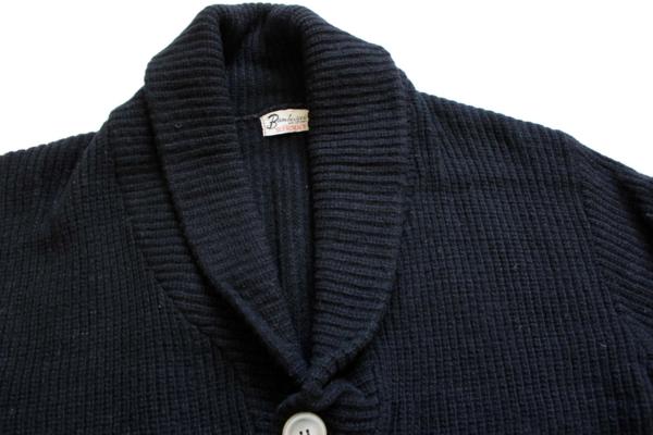 60s Bamberger's ショールカラー ニットカーディガン 黒 M 60s Bamberger's ショールカラー ニットカーディガン 黒 M