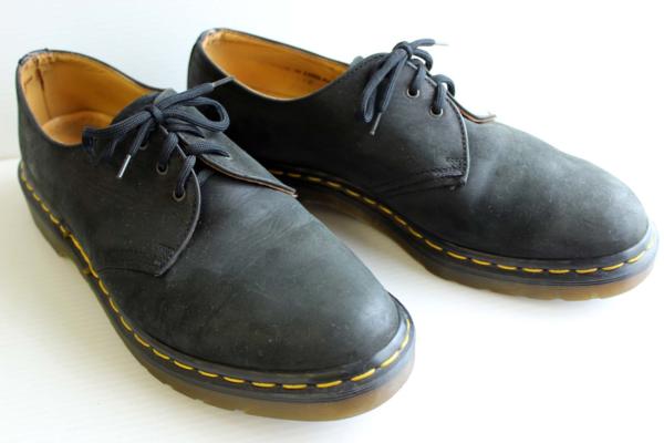 英国製 DR.MARTENSドクターマーチン 3ホール ヌバックレザーシューズ UK9 - Sixpacjoe Web Shop