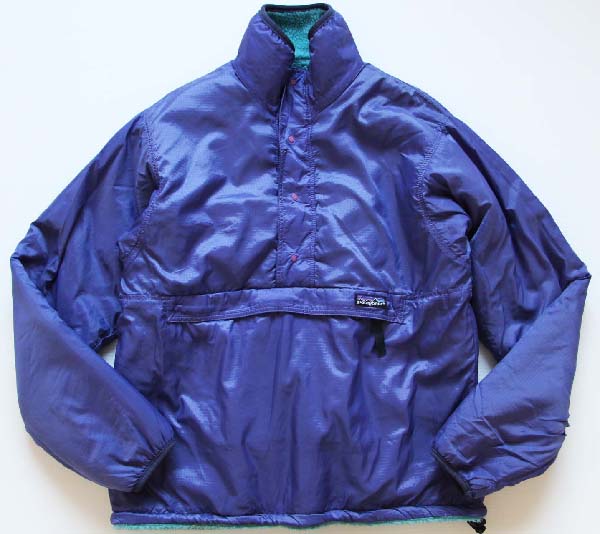 90s USA製 patagoniaパタゴニア グリセード リバーシブル プルオーバー フリースジャケット シーグリーン S