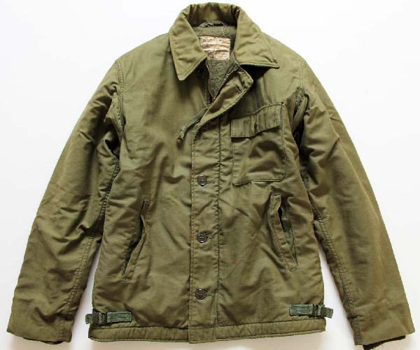 70s　US NAVY A-2 デッキジャケット