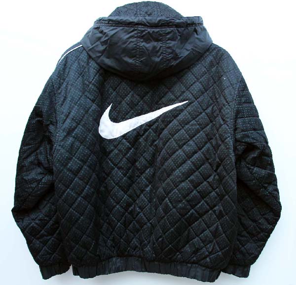 90s NIKEナイキ ナイロン キルティングジャケット