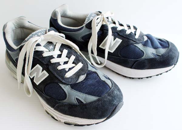 USA製 NEW BALANCEニューバランス 993 スニーカー 紺 - Sixpacjoe Web Shop