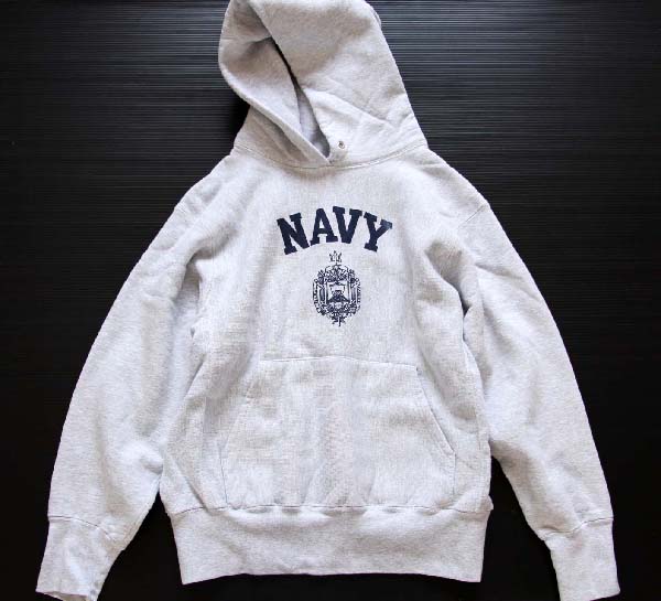 USA製 The Cotton Exchange NAVY リバースウィーブ スウェットパーカー