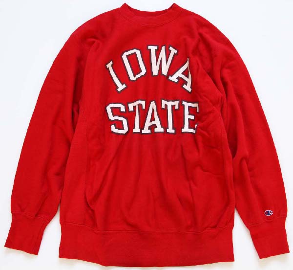 s USA製 Championチャンピオン IOWA STATE リバースウィーブ