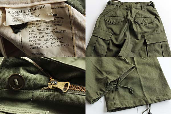 50's US.ARMY M-51 カーゴパンツ small-short-