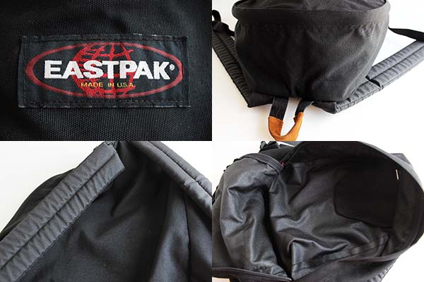 USA製 希少 EASTPAK 90s イーストパック リュック バッグ 黒