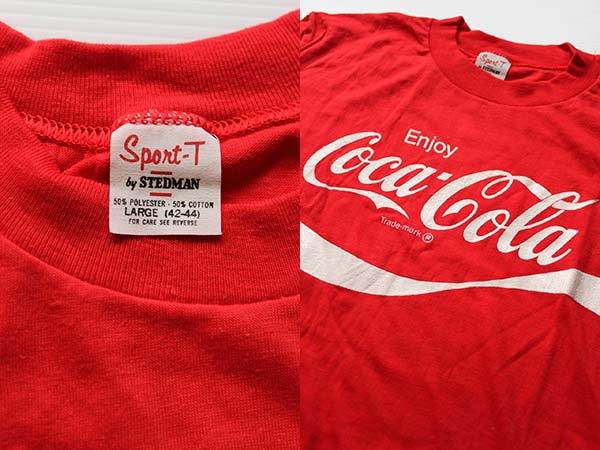 コカコーラ COCA-COLA アドバタイジングTシャツ メンズL /eaa333554