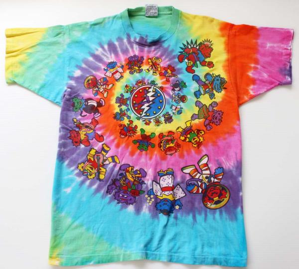 90's USA製 グレイトフルデッド タイダイ染めTシャツ XL - Sixpacjoe Web Shop