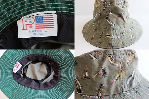 USA製 ルアー 総柄 コットンハット M - Sixpacjoe Web Shop USA製 ルアー 総柄 コットンハット M - Sixpacjoe Web Shop