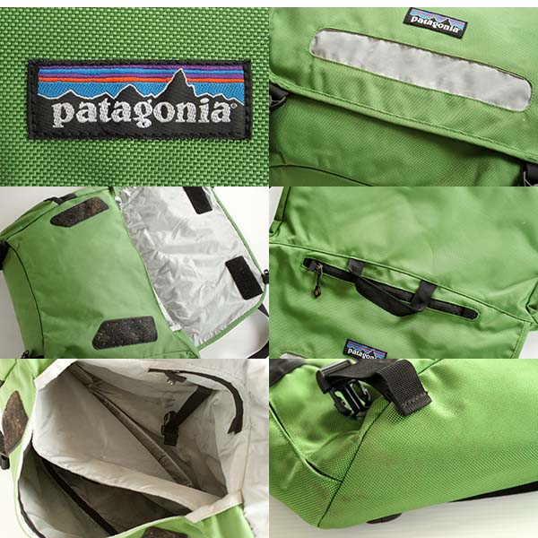 patagoniaパタゴニア ナイロン メッセンジャーバッグ 黄緑 - Sixpacjoe