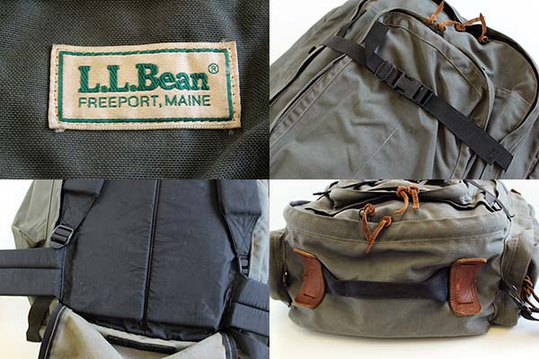 80s L.L.Bean アメリカ製 3Way バックパック ボストンバッグ