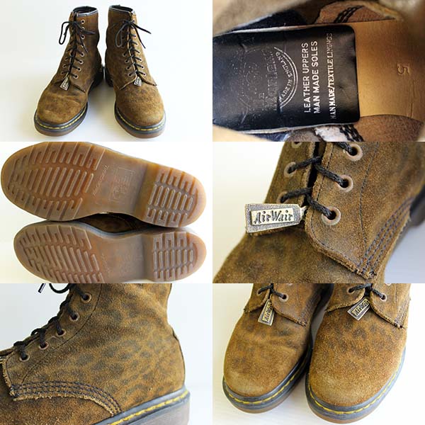 DR.Martens スエード8ホールブーツ　made in England