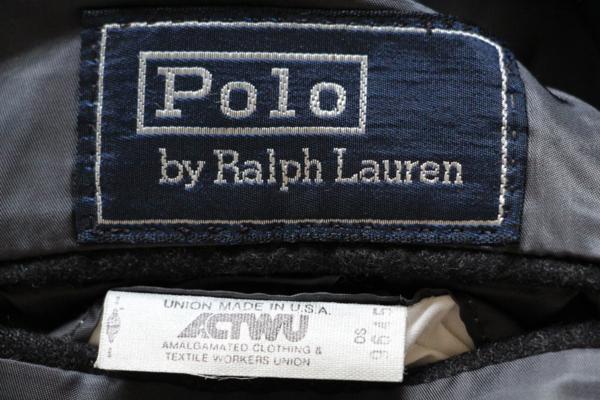 80s USA製 ポロ ラルフローレン テーラードジャケット&パンツ