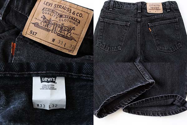 LEVI’S 517 ブラック