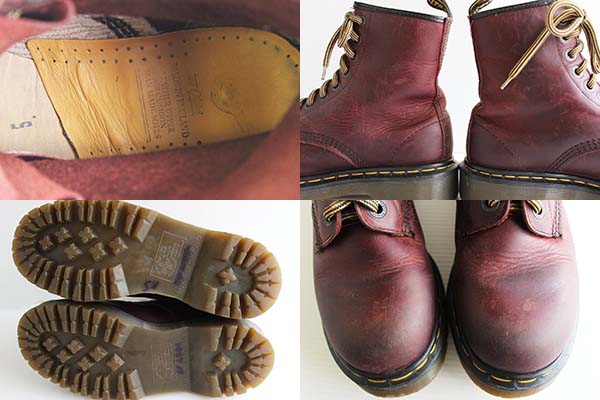 ドクターマーチン　Dr.martens 赤茶