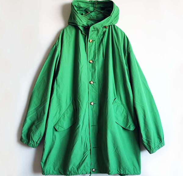 90s GAPギャップ M-51タイプ モッズコート 黄緑 S