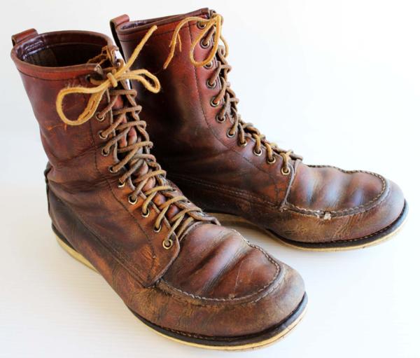 KL4BKSLA19RED WING 70s 877 犬タグ アイリッシュセッター ブーツ