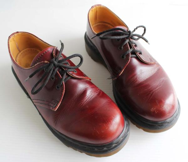 Dr.Martens ドクターマーチン 3ホール 英国製 - ブーツ