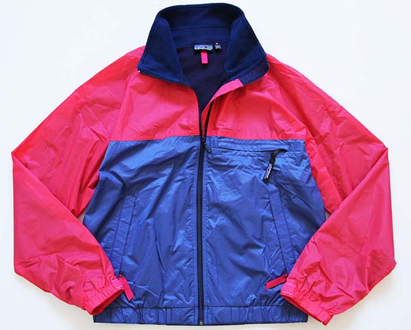 90s patagoniaパタゴニア ツートン 切り替え ナイロンジャケット S