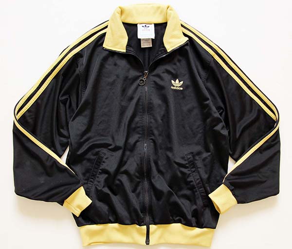 80s adidasアディダス ジャージ 黒☆トラックジャケット - Sixpacjoe