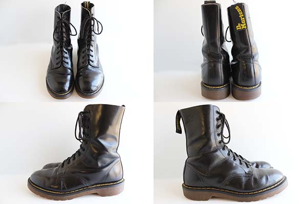 英国製 DR.MARTENSドクターマーチン 10ホールブーツ 黒 UK5 