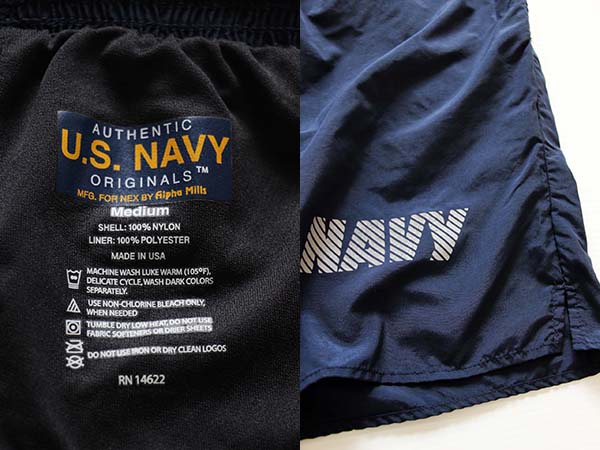 最安値挑戦 us navy トレーニングショーツ